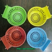 تصویر لانه قناری سبدی رنگ سفید 