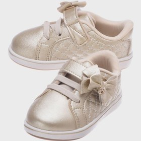 تصویر کفش کتانی پایین‌تنه با پاپیون جلو برای کودکان برند klin Kids Front Bow Low Top Sneakers