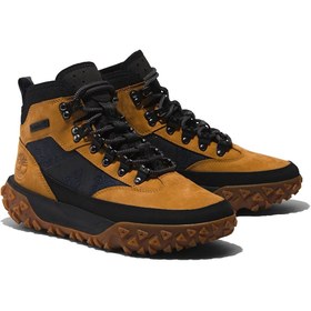 تصویر حرکت Greenstride 6 Mid Laceup Trekking Bot Brown تیمبرلند Timberland 