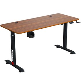 تصویر میز گیمینگ ردراگون مدل GD-3500NT-M 140cm Walnut 