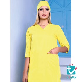 تصویر اسکراب پزشکی و جراحی زنانه مدل 306 طب پوش 