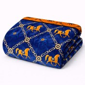 تصویر پتو حوله ای چهارفصل دورو مدل Sky 