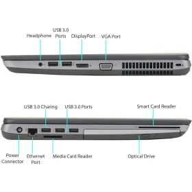 تصویر لپ تاپ استوک اچ‌پی ProBook 650 G1 پردازنده i7 حافظه ۸ گیگابایت SSD ۲۵۶ گیگابایت 