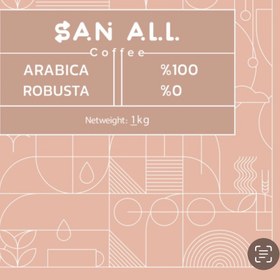 تصویر دان قهوه میکس 100عربیکا 1 کیلوگرمی 100 Arabica