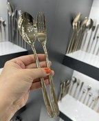 تصویر سرویس قاشق چنگال پرلینی و ورسا کد 509MW 