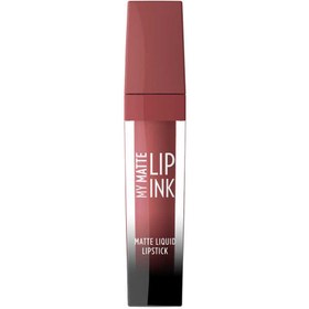 تصویر رژ لب مایع مات گلدن رز مدل My Matte Lip Ink شماره 10 Golden Rose My Matte Lip Ink Liquid Lipstick No. 10