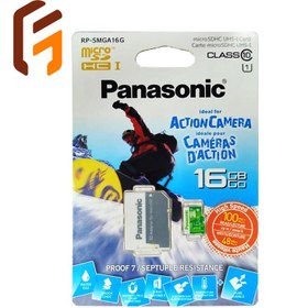 تصویر رم میکرو اس دی 16 گیگابایت پاناسونیک مدل RP-SMGA 16G PANASONIC MICRO SDHC CARD 16GB RP-SMGA 16G