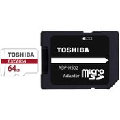 تصویر کارت حافظه میکرو اس دی توشیبا مدل اکسریا M302-EA U1 کلاس 10 با ظرفیت 64 گیگابایت Toshiba Exceria M302-EA 64GB U1 Class 10 90MB/s microSDXC UHS-I