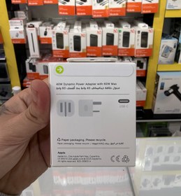 تصویر شارژر اپل 40 وات سه پین بدون کابل اصل harger Apple 40W Three Pin