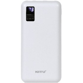 تصویر پاور بانک نیتو مدل NPB01 ظرفیت 20000 میلی آمپر ساعت NITU NPB01 20000 Mah PowerBank