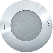 تصویر چراغ روکار استخری استیل 25 وات فوق باریک 