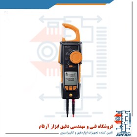 تصویر آمپر سنج کلمپی 400 آمپر AC/DC با خازن تستو TESTO 770-1 Digital Clamp Meter 05907701 TESTO 770-1