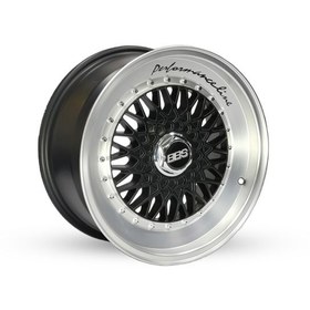 تصویر رینگ اسپرت BBS زنبوری نقره ای سایز 16 اینچ بسته 4 عددی 