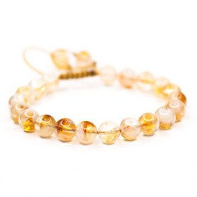 تصویر دستبند سنگ سیترین (dbcit004) 