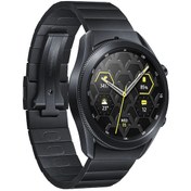 تصویر ساعت هوشمند سامسونگ مدل تیتانیوم Galaxy Watch 3 45mm _ SMR840 ا Samsung Galaxy Watch3 SM-R840 45mm Titanium frame Samsung Galaxy Watch3 SM-R840 45mm Titanium frame