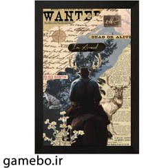 تصویر تابلو گیمبو طرح رد دد (red dead) کد T1071 