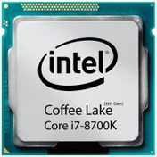 تصویر پردازنده اینتل مدل Core i7-8700K Intel Core i7-8700K Coffee Lake CPU