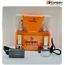 تصویر هدلایت 240 واتی کانپکس x9pro اصل پایه h7 Conpex x9pro