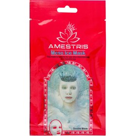 تصویر ماسک ورقه ای دو عددی مدل Meso مناسب انواع پوست آمستریس Amestris Meso Ice Mask