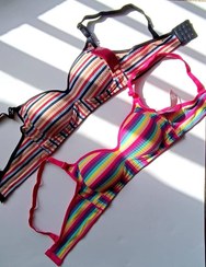 تصویر سوتین رنگین کمان 