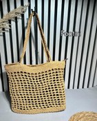 تصویر کیف زنانه رافیا حصیری 09 AM 