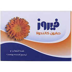 تصویر صابون کالاندولا 120گرم فیروز Firooz Calendula Soap 120g