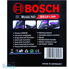 تصویر اتوبخار برقی کف سرامیکی طرح بوش مدل BSGS1289 ا Steam Iron Bosch 1289 Steam Iron Bosch 1289