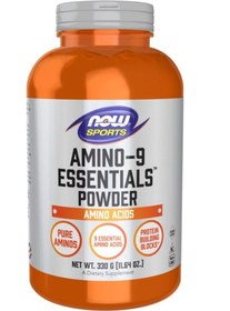 تصویر آمینو اسید ای ای ای ناو 330 گرم Now Amino-9 Essentials Eaa Now Amino-9 Essentials Eaa