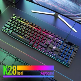 تصویر ست گیمینگ رایکو مدل RGB-T28 