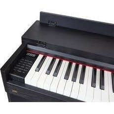 تصویر پیانو SAPPHIRE SDP 140 HAMMER ACTION 88 KEY PIANO سیاه JWIN 