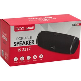 تصویر اسپیکر بلوتوثی قابل حمل مدل TS2317 تسکو ا TSCO TS2317 portable Bluetooth speaker TSCO TS2317 portable Bluetooth speaker