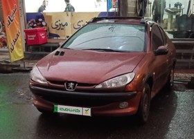 تصویر پژو 206 SD مدل 1385 ا Peugeot 206 SD V8 Peugeot 206 SD V8