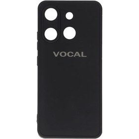 تصویر قاب گوشی Vocal V0 - Vocal V0 Plus وکال طرح سیلیکونی ژله ای TPU مشکی کد 43062 