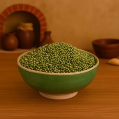 تصویر ماش سبز ایرانی خوشپخت یک کیلویی 