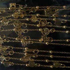 تصویر پابند طلایی پرکار 