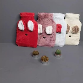 تصویر کیسه آب گرم خرگوشی پشمالو 