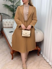 تصویر ست کت دامن بهارک 2804 