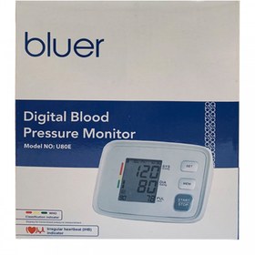 تصویر دستگاه فشارسنج بازویی دیجیتال بلوئر با USB مدل U80E ا Bluer arm blood pressure monitor model.no U80E Bluer arm blood pressure monitor model.no U80E