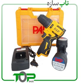 تصویر دریل پیچ گوشتی شارژی 18 ولت براشلس P.A.P 