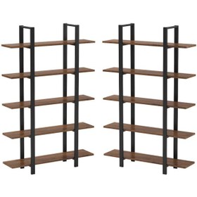 تصویر کتابخانه مینیمال پینترستی مدل B801 B801 - Bookcase