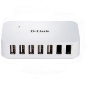 تصویر هاب 7 پورت دی لینک مدل DUB-H7 D-Link DUB-H7 7-Port USB Hub