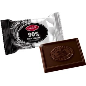 تصویر شکلات تلخ 90% ای بی کا ABK یک کیلویی ABK dark chocolate