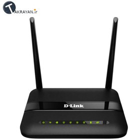 تصویر D-Link DSL-124 Wireless N300 ADSL2+ Modem Router 