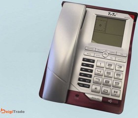 تصویر تلفن با سیم تیپ تل مدل Tip-3110 ا TipTel Tip-3110 Corded Telephone TipTel Tip-3110 Corded Telephone