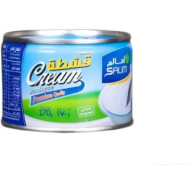 تصویر خامه سالم قوطی 170 گرم SALIM مدل CREAM PREMIUM QUALITY Salim Qistah Cream Analogue 170gr‏