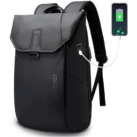 تصویر کوله پشتی یو اس بی دار ضد آب لپ تاپ 15.6 اینچ و تبلت 10 اینچ بنج BANGE BG-2575 Anti Theft Backpack USB Charging 