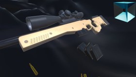 تصویر پکیج Futuristic Sniper Rifle [ PBR Ready ] 