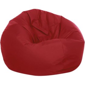 تصویر مبل شنی قرمز 