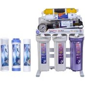 تصویر دستگاه تصفیه آب سافت واتر مدل Gis75 ۷ مرحله‌ای به همراه فیلتر 