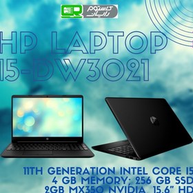 تصویر لپ تاپ اچ پی 15.6 اینچی مدل dw3021nia پردازنده Core i5-1135G7 رم 4GB حافظه 256GB SSD گرافیک 2GB ا dw3021nia Core i5-1135G7 4GB 256GB SSD 2GB HD Laptop dw3021nia Core i5-1135G7 4GB 256GB SSD 2GB HD Laptop